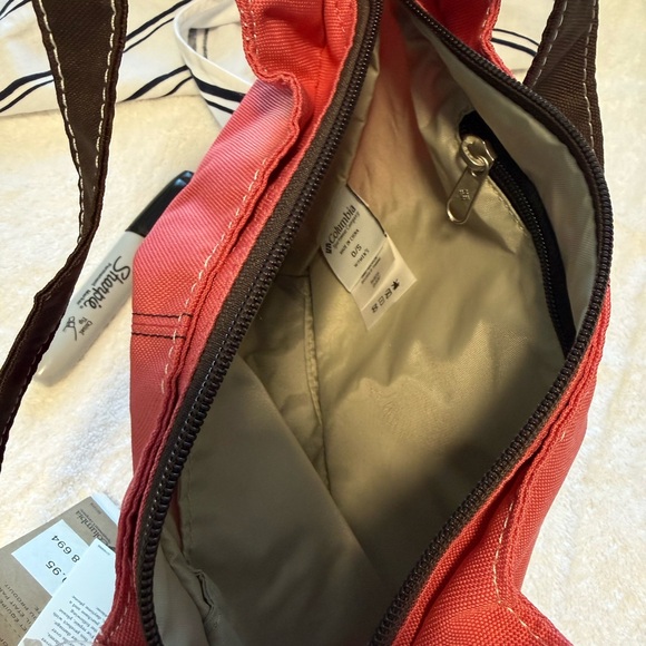 Columbia Pink and Brown Women's Tote Bag - Picture 3 of 5